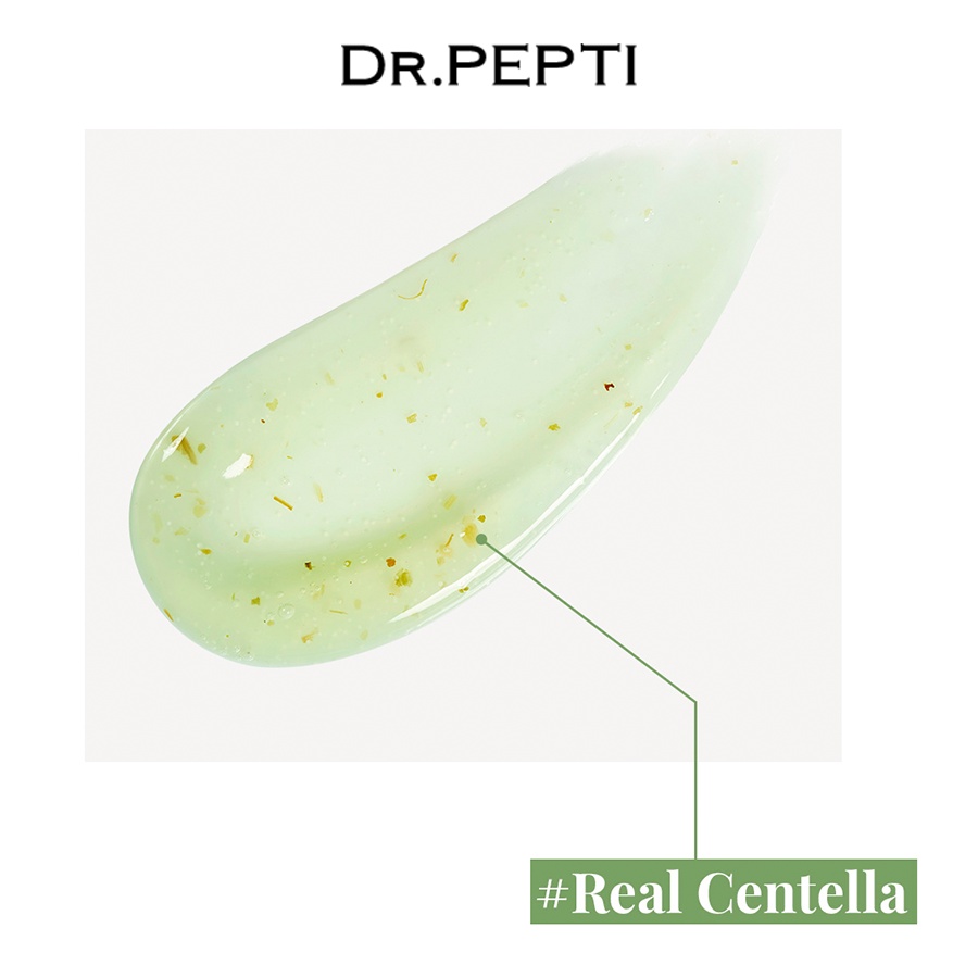 Gel Tẩy Tế Bào Chết Chiết Xuất Rau Má Dr.Pepti Centella Turnover Soft Peeling Gel 30ml