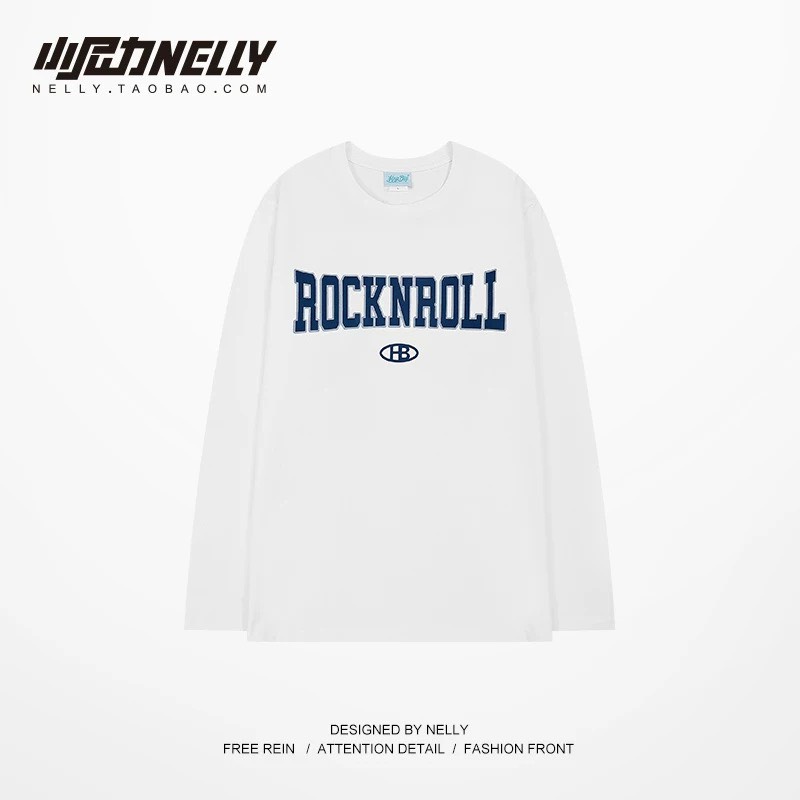 Áo thun Nelly dài tay phong cách unisex