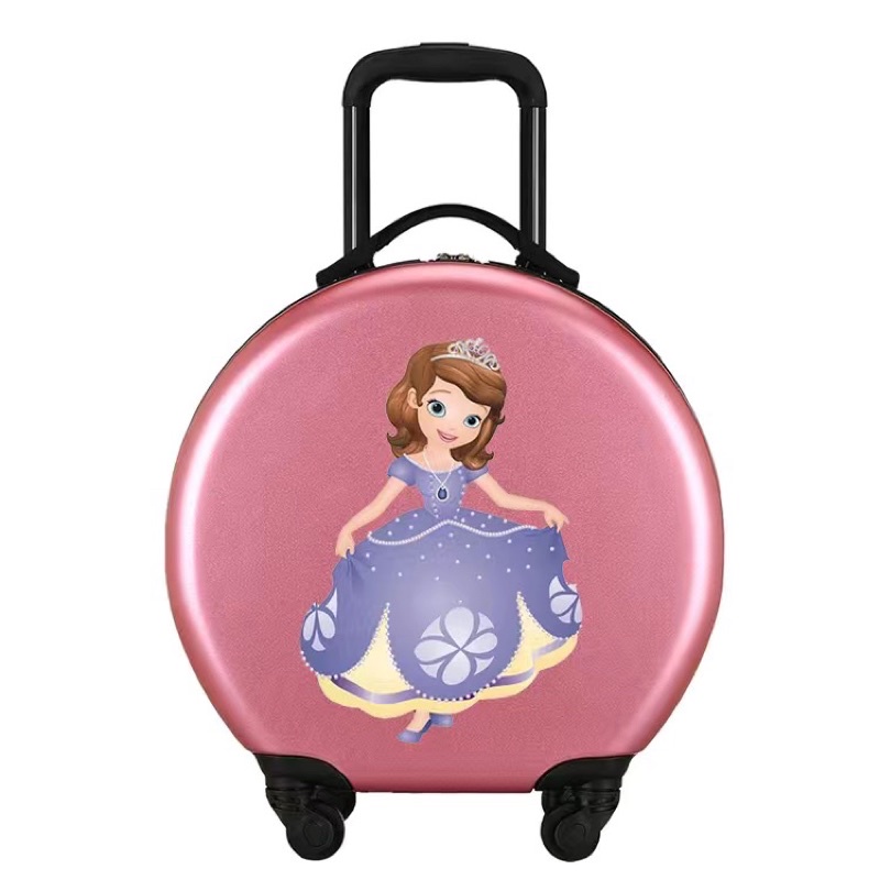 Vali kéo, hành lý Vali du lịch trẻ em cho bé trai và bé gái DÁNG TRÒN SIZE 18 INCH