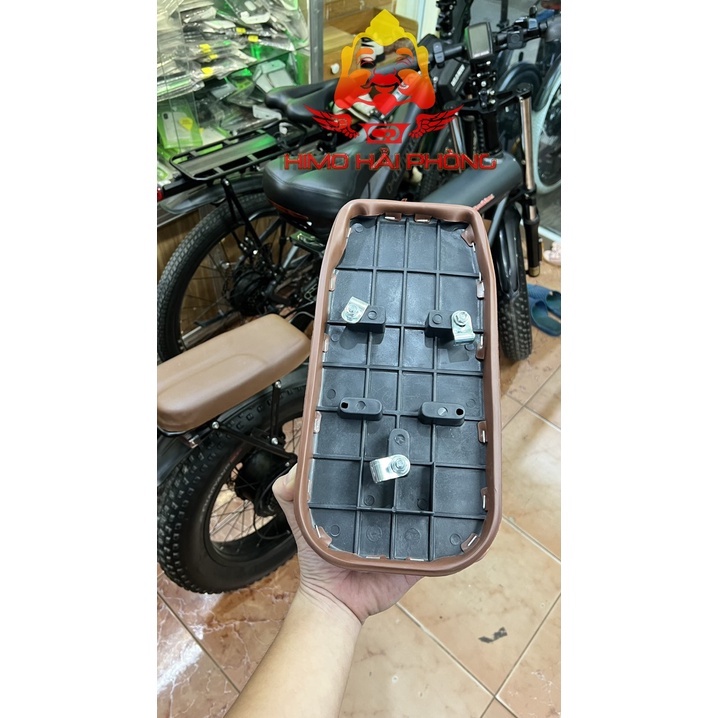 Yên đệm gacbaga sau xe đạp êm đẹp phù hợp nhiều loại gacbaga