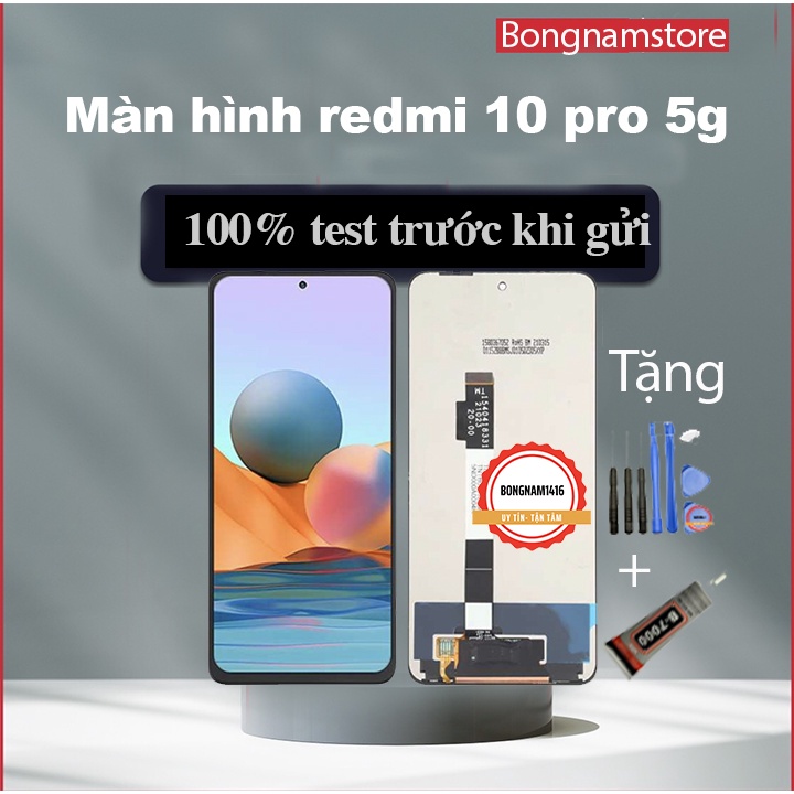Màn hình Xiaomi Redmi Note 10-5G / Pocophone M3 Pro tặng kèm bộ sửa và keo bán b7000 bongnamstore.
