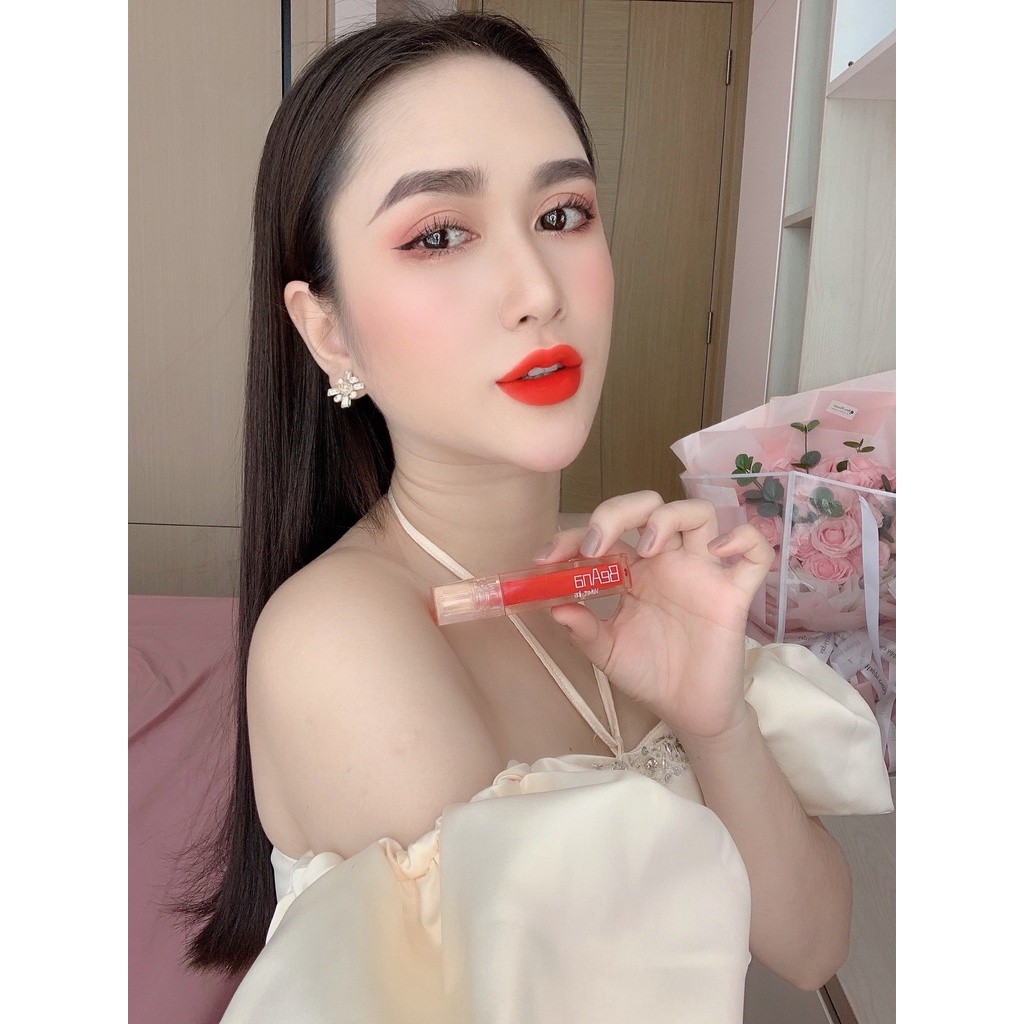 Son Kem Lì B.A Màu Cam Đỏ V4