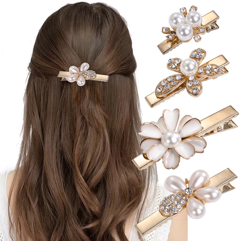 Kẹp Tóc Hợp Kim Phong Cách Hàn Quốc Cho Nữ