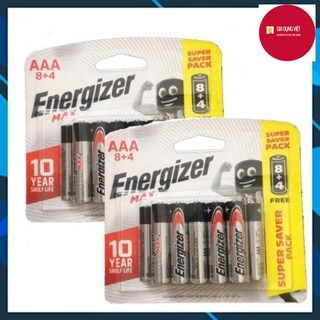 Pin Max 8+4 viên Energizer
