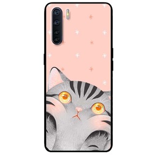 Ốp lưng Oppo Reno 3 / A91 - Reno 3 Pro - Reno 4 - Reno 4 Pro - Reno 5 - Reno 5 Pro mẫu Mèo Hồng