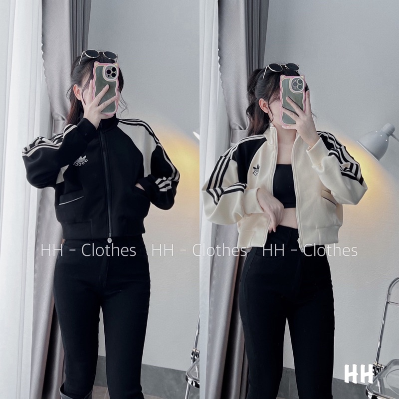 ÁO KHOÁC BOMBER SỌC TAY