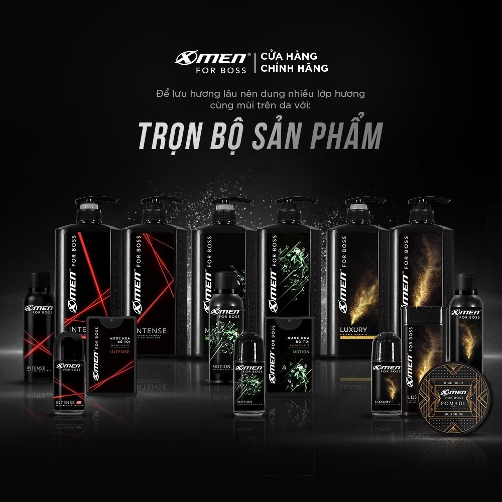 Lăn Khử Mùi Dạng Xịt Xmen For Boss Hương Nước Hoa 150ml Chính Hãng - Xịt Thơm Body X-Men Intense / Fire / Legend... Dezy