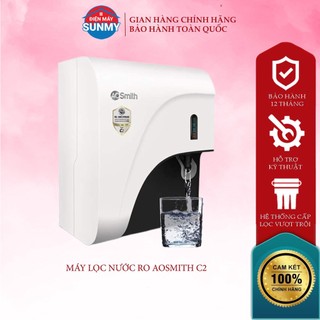 Máy lọc nước RO AOSmith C2 4 lõi- Điện máy Sunmy- Bảo hành chính hãng toàn quốc
