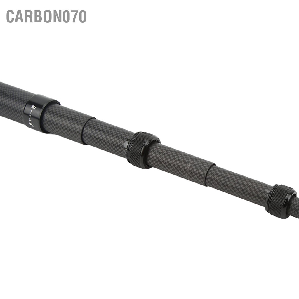 Carbon070 Mic cầm tay Boom Pole Arm Professional 7 phần có thể kéo dài Kính thiên văn điều chỉnh 3 mét
