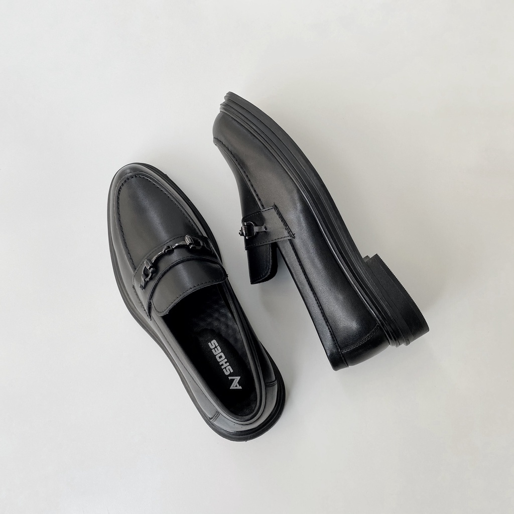 Giày Loafer Nam, Giày Lười Nam Da Bò Cao Cấp  AV-2208