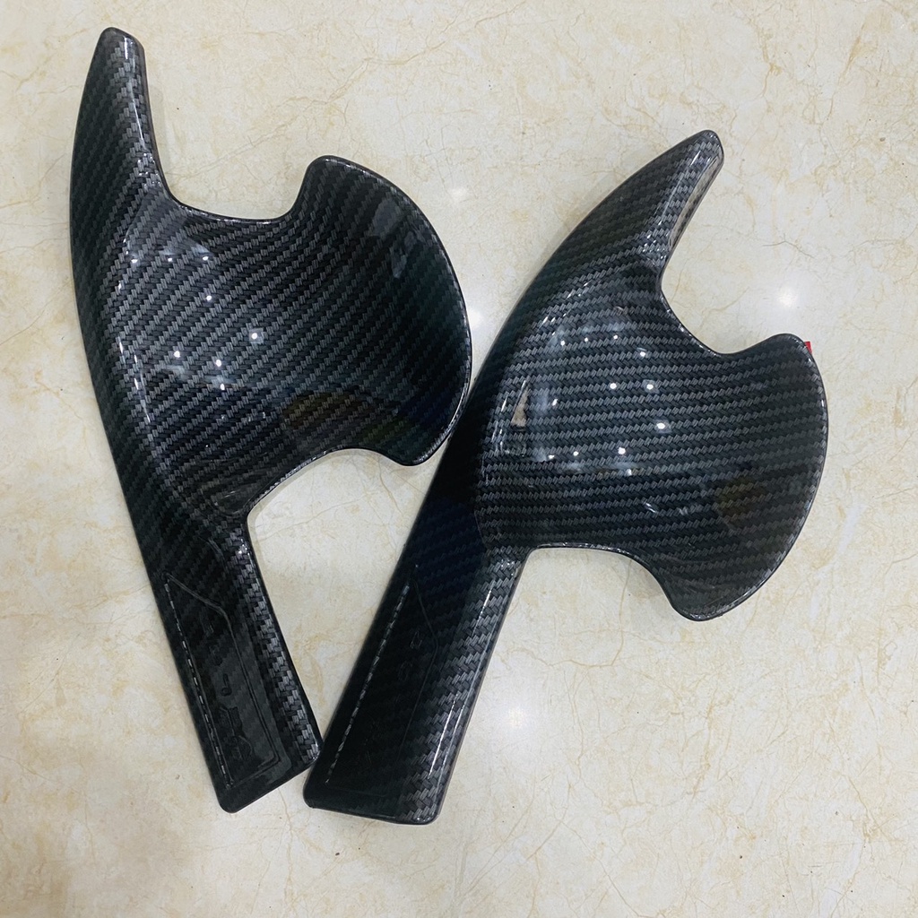 Ốp tay nắm, hõm cửa CARBON xe Toyota Veloz 2022-2023 vân cacbon cao cấp