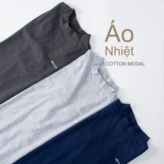 Áo giữ nhiệt bé trai aircool 100% cotton modal cho bé từ 2 đến 14 tuổi - ảnh sản phẩm 2