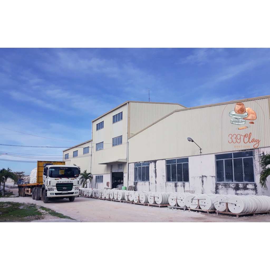 Đất sét trắng mịn làm gốm nguyên bản tự nhiên 1 kg