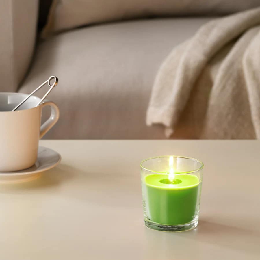 Cốc nến thơm vị táo IKEA