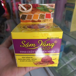 kem sâm vàng sato thảo dược đông y