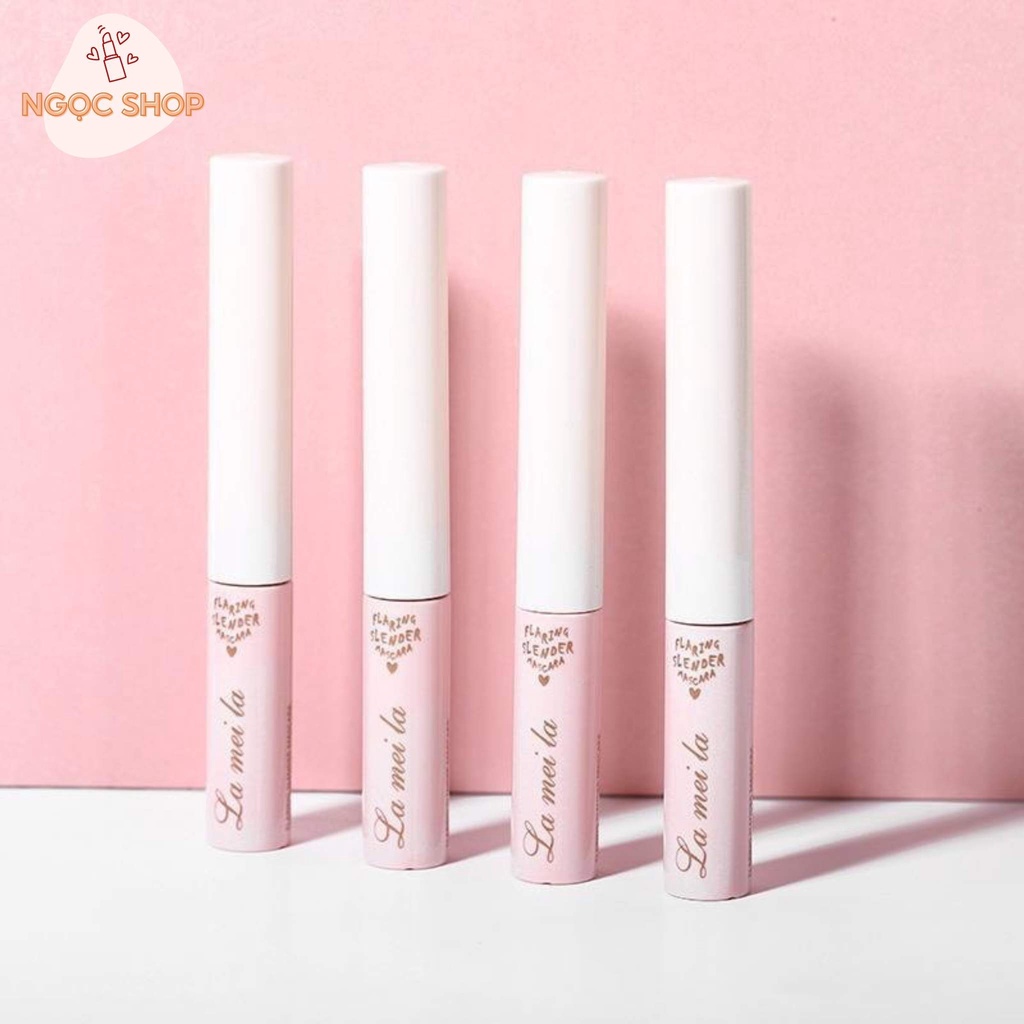 Mascara Siêu Mảnh Tơi Mi Lameila Skinny Microcara Vỏ Hồng 3.5g