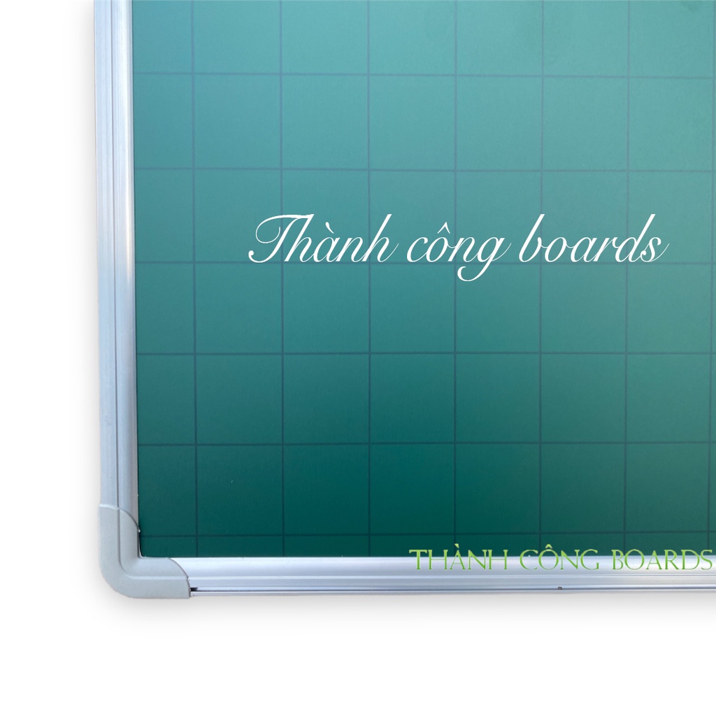 BẢNG TỪ XANH VIẾT PHẤN HÀN QUỐC kẻ ô mờ 5x5cm, chống lóa, hít nam châm, BẢO HÀNH 3 năm