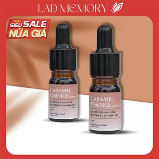 Serum mụn caramel essence nhật bản 5ml chính hãng, giảm mụn xoá thâm nám dưỡng da căng mịn