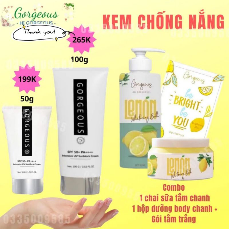 Kem chống nắng Múi xù