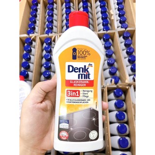 DENKMIT Dung dịch vệ sinh mặt kính bếp từ, bếp hồng ngoại nhập khẩu Đức