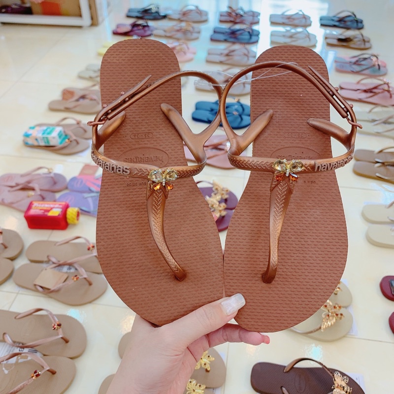 HVN- sandal chấp  mix charm
