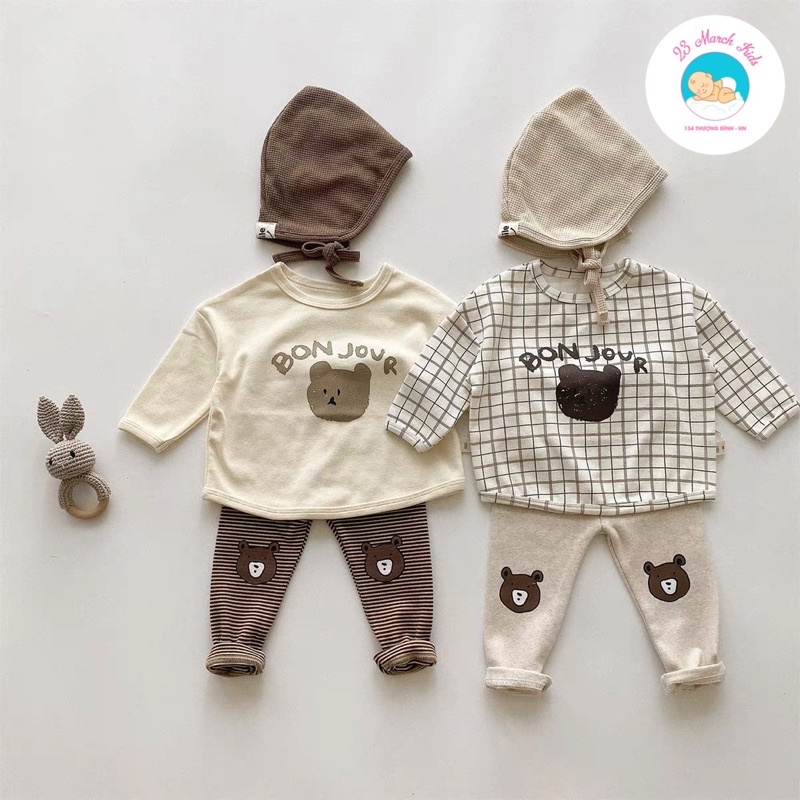 Bộ đồ rời style Hàn cho bé siêu đẹp