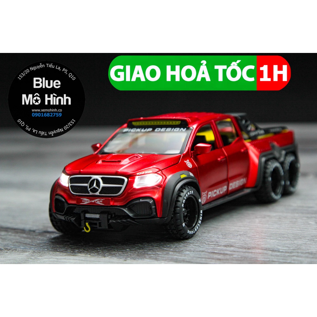 Blue mô hình | Xe mô hình Mercedes X Class Pickup 1:32