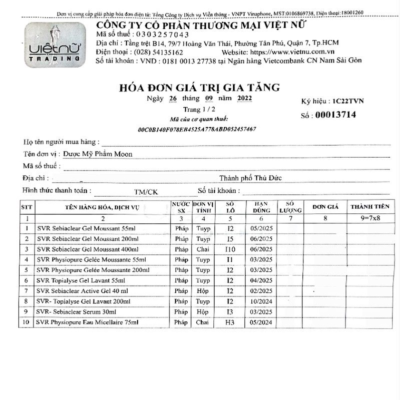SỬA RỬA MẶT SVR DẠNG GEL CHO DA KHÔ MÀU XANH LÁ SVR SEBIACLEAR GEL MOUSSANT