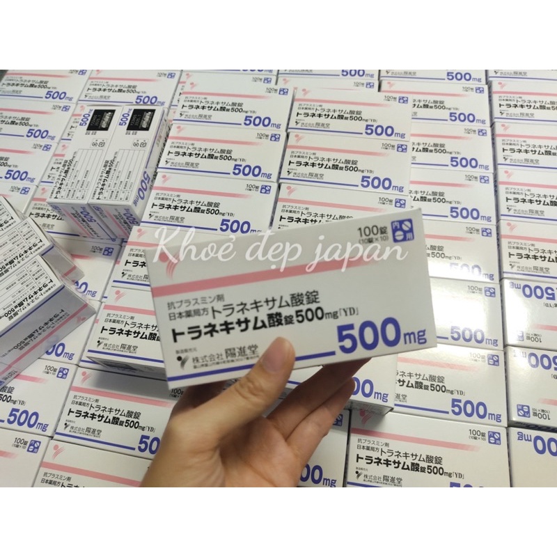 Transamin 500mg hộp 100v Xử Lí Nám Số 1 Nhật Bản