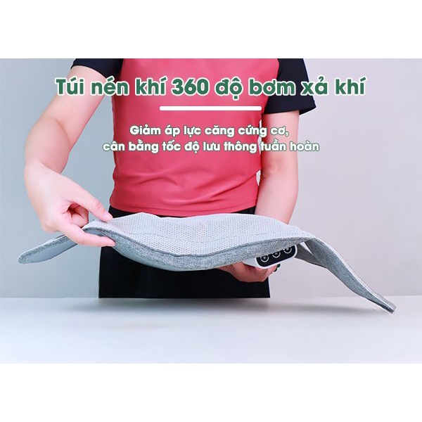 Máy massage bắp chân ,tay ,đùi giúp lưu thông khí huyết giảm đau mỏi tê bì, máy mát xa giảm mỡ thon gọn đùi bắp chân