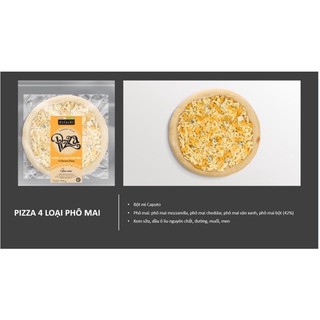 [HOẢ TỐC] Pizza 4 loại phô mai