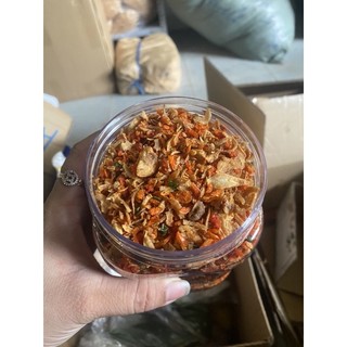 Lẻ 1hủ muối tép hành phi loại ngon 400g50k