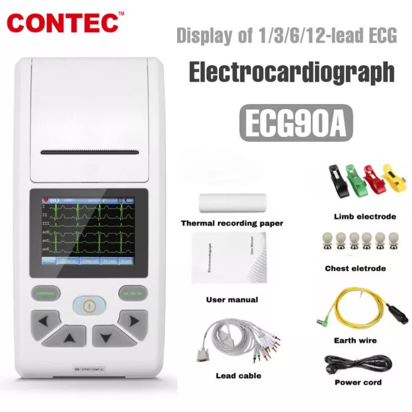 Máy đo điện tim contec ecg90a - ảnh sản phẩm 3