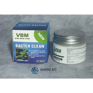 Vi sinh phân hủy phân cá vbm - bacter clean vbm 30gr - vi sinh hồ cá