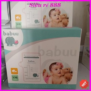  ⚡ Túi trữ sữa Babuu Nhật Bản 100ml (chính hãng)