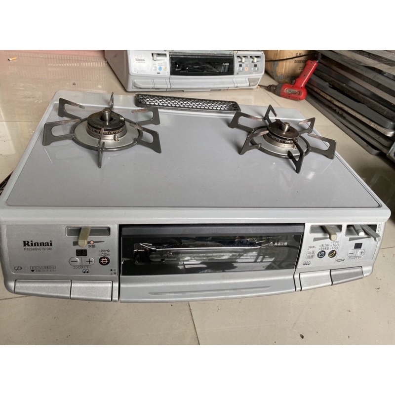 Bếp gas Mặt kính Rinnai Hàng Nội địa Nhật