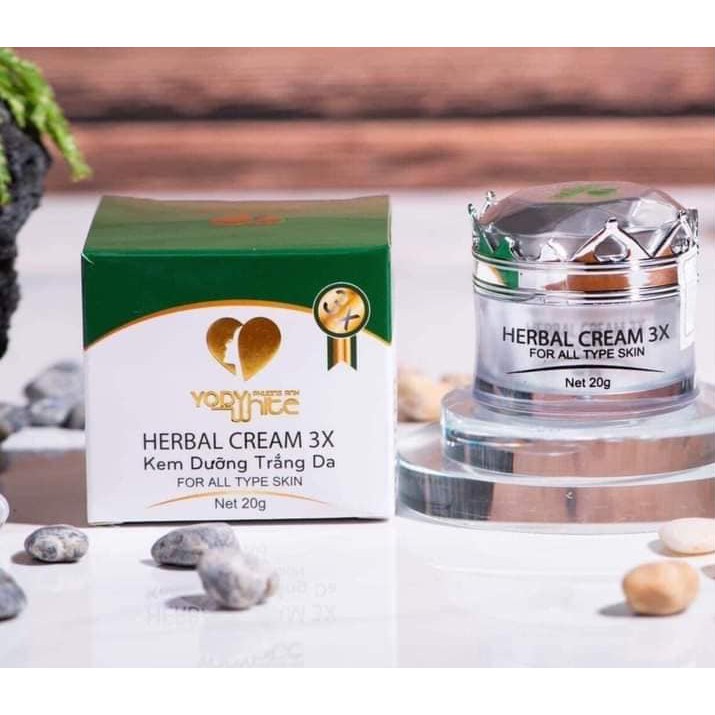 Kem face 3X dưỡng trắng da ban ngày Yody White Phương Anh