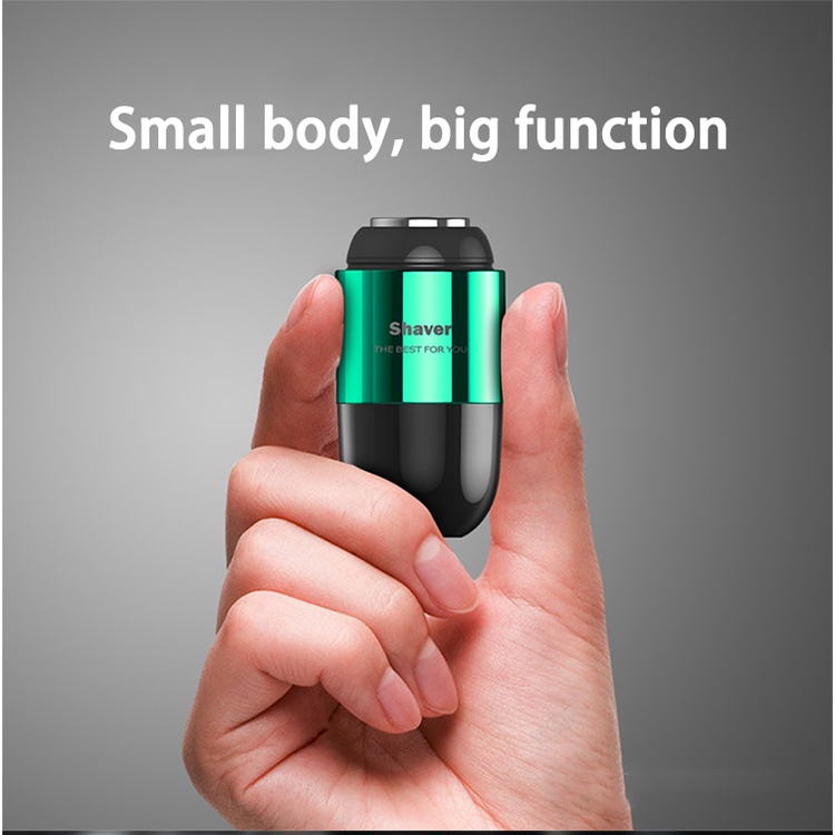 Máy Cạo Râu Mini Shaver Cao Cấp - Sạc USB Tiện Lợi Cho Cả Nam Và Nữ
