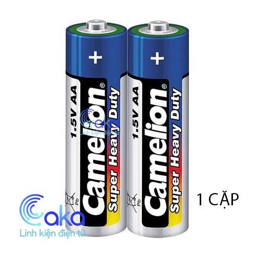 Pin tiểu AAA 1.5V Camelion R6P UM3 Dùng cho đèn pin, đồng hồ treo trường, đồ chơi trẻ em, micro karaoke, chuột máy tính