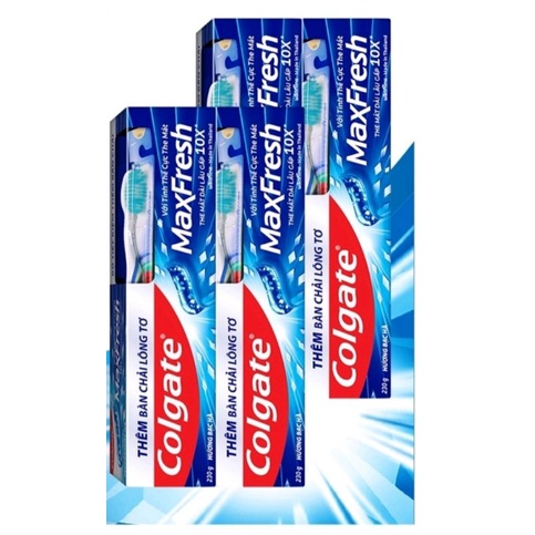 Kem Đánh Răng Colgate MaxFresh Hương Bạc Hà(230g)