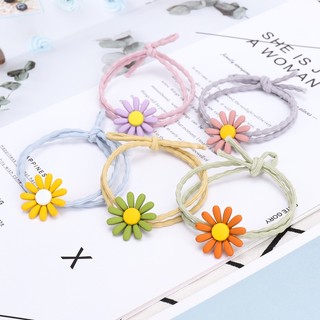 Dây buộc tóc hoa cúc Hàn Quốc cực đẹp S01