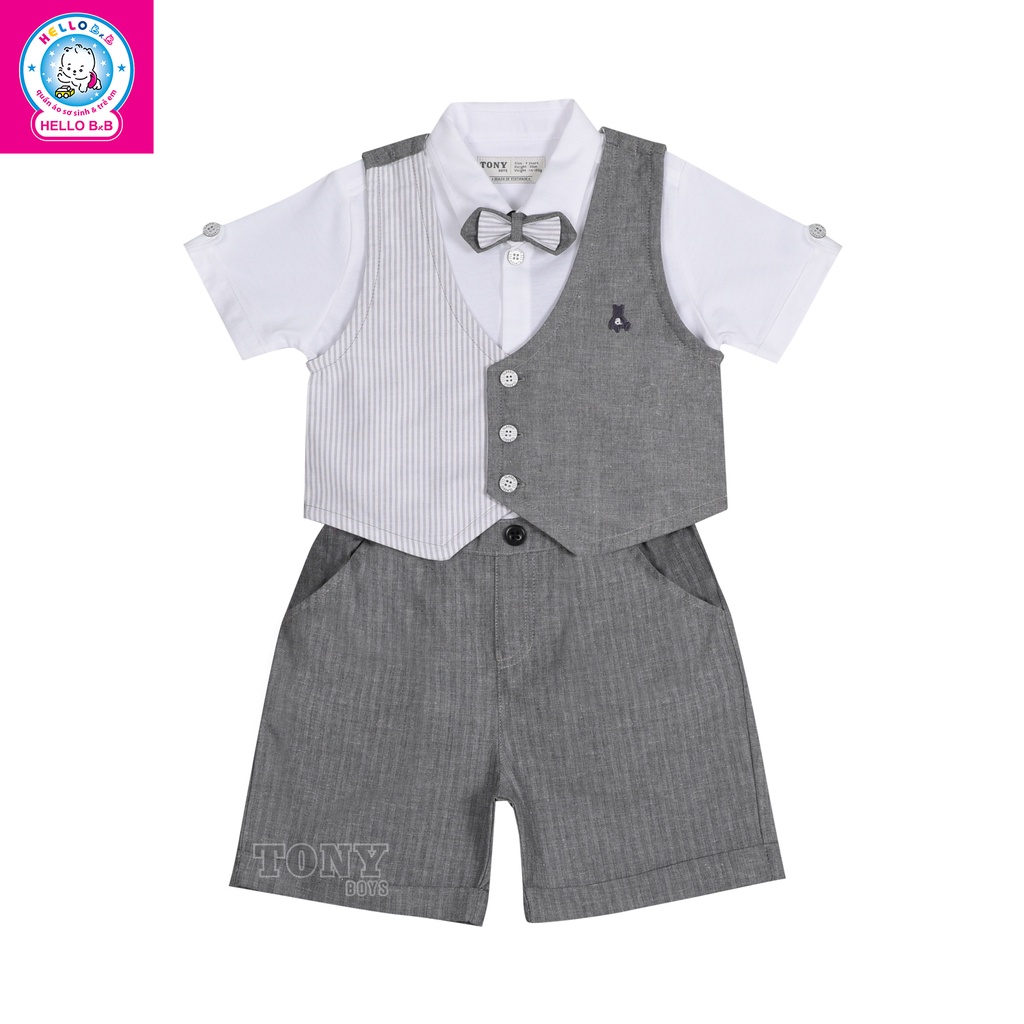 Set Sơ Mi Vest SET2378 - HELLO BnB