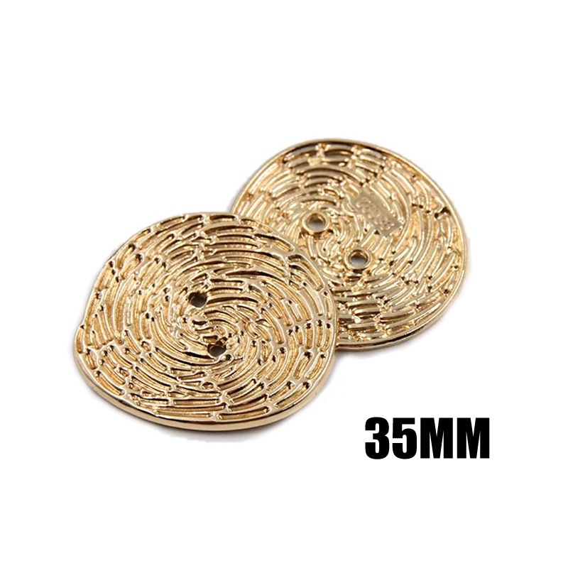 Bộ 10 nút cài áo trang trí hình sư tử bằng kim loại 22mm 25mm JS-0075 JS-0077 JS-0078