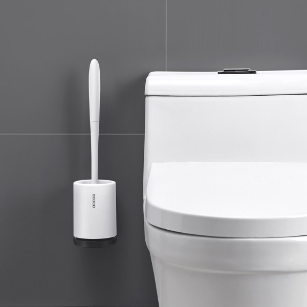 Chổi cọ nhà vệ sinh bồn cầu nhà tắm toilet chất liệu silicol lắp đặt dán tường cao cấp VS02