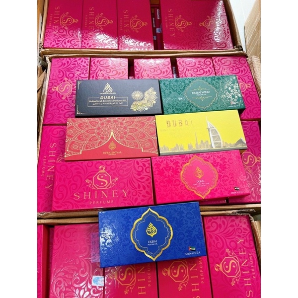 SET 5 CHAI TINH DẦU NƯỚC HOA DUBAI LƯU HƯƠNG 4-6 TIẾNG (💯% KHÔNG CỒN)