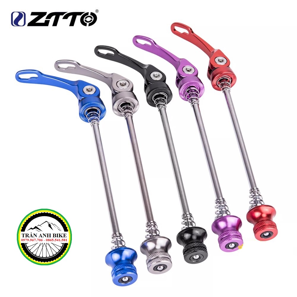 Cặp ti kẹp moay ơ Hub xe đạp ZiTTO - Z02
