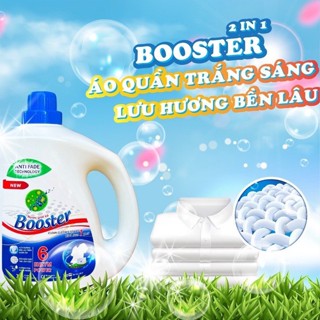 Nước giặt bosster 6 trong 1 can 3.7kg - ảnh sản phẩm 4