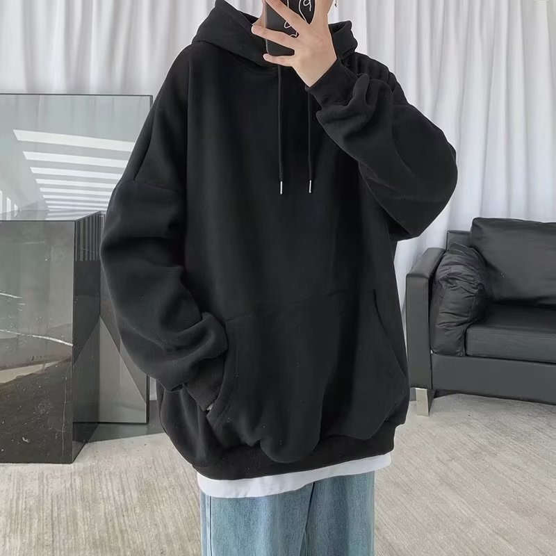 Áo Hoodie Dáng Rộng Phong Cách Hàn Quốc Thời Trang Xuân Thu Kiểu Mới Cho Nam Size M-3XL