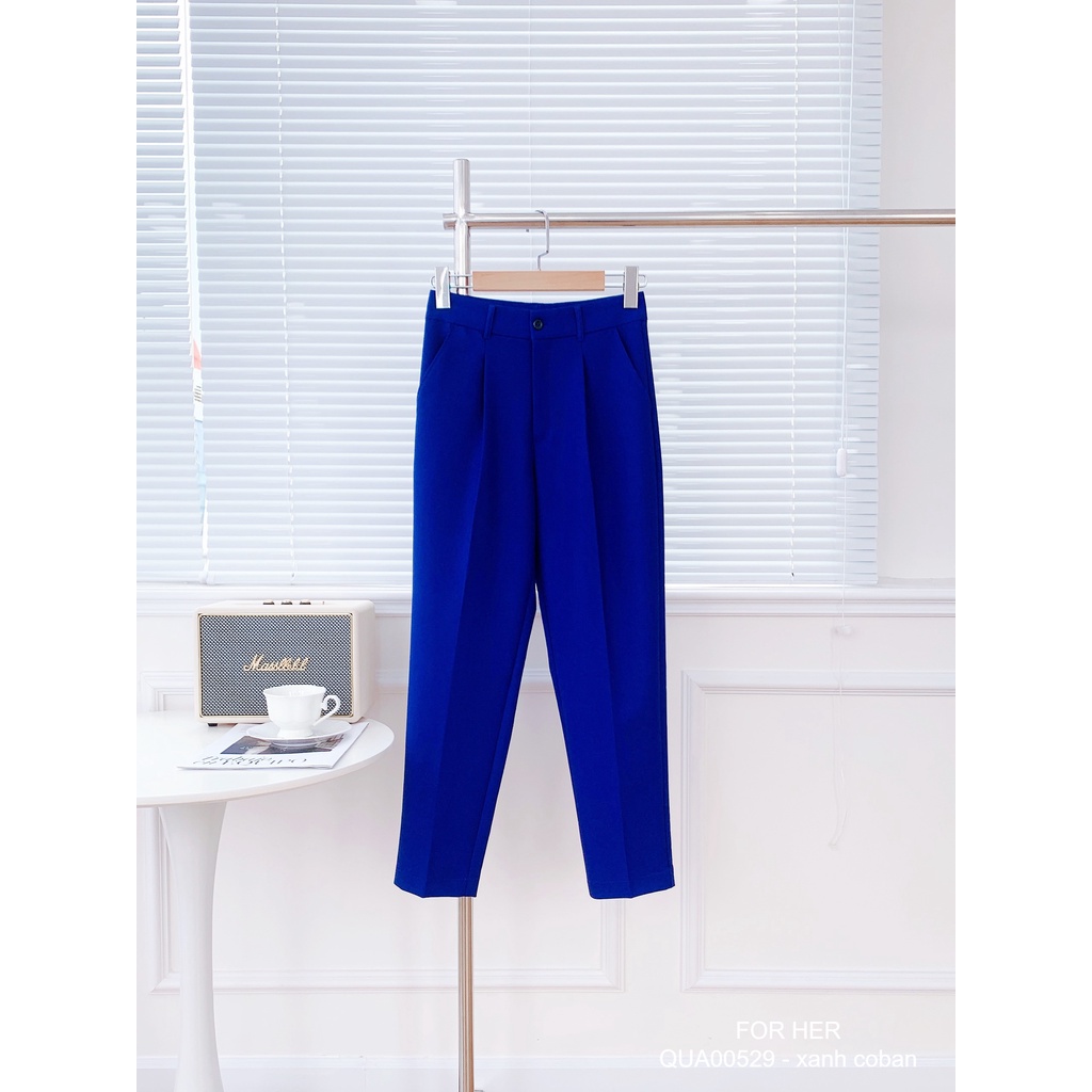 Quần baggy FOR HER 1 nút QUA0052