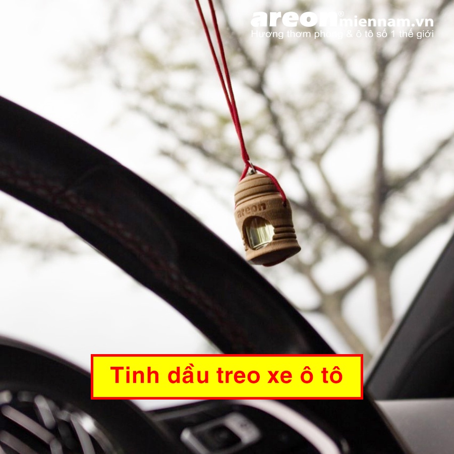 Tinh dầu treo xe ô tô Areon nhiều mùi hương khử mùi hôi, hương thơm tự nhiên, 100% an toàn sức khỏe, tiêu chuẩn châu Âu